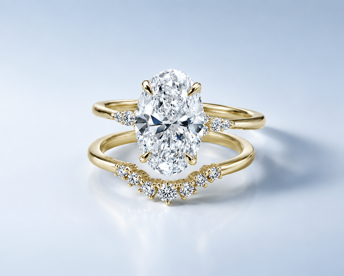 What Wedding Band Goes Best With an Oval Engagement Ring?