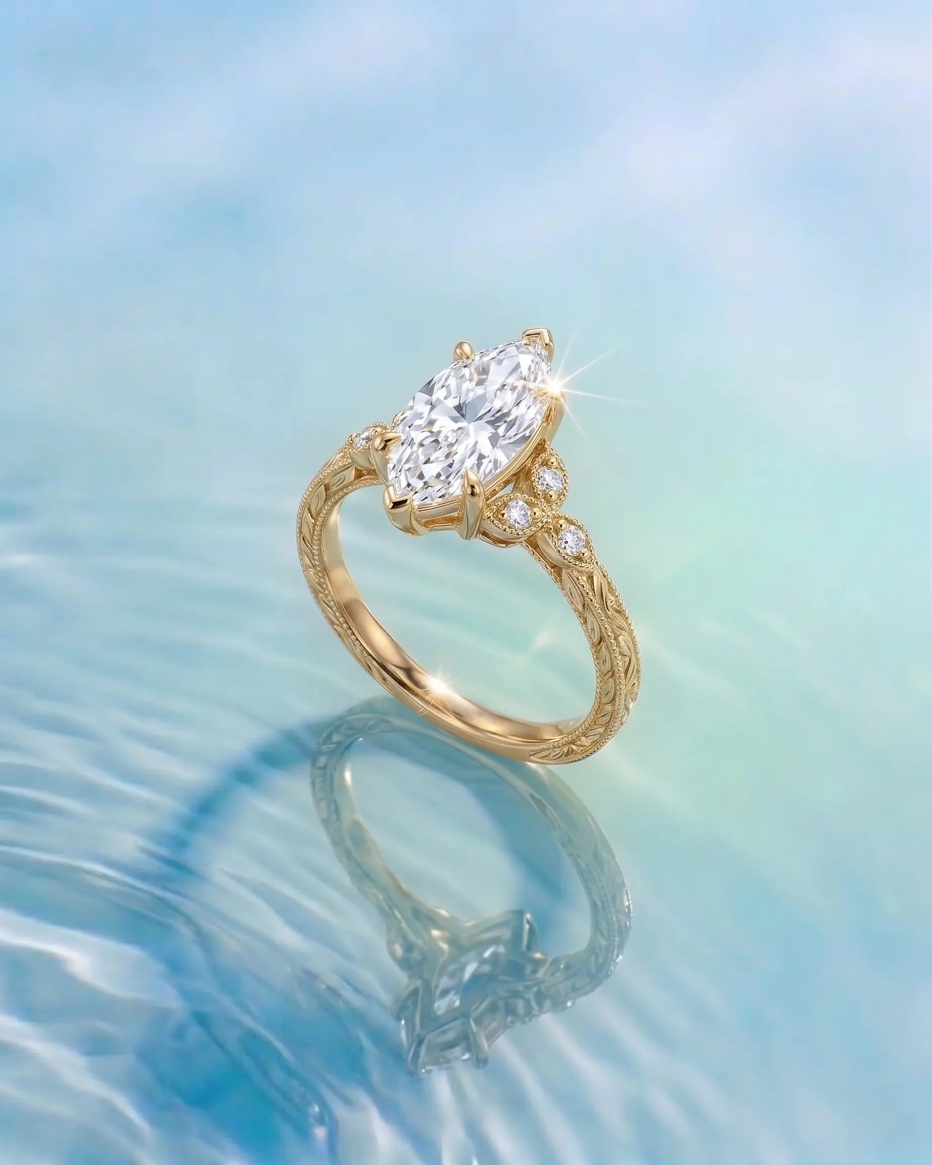 Vintage Inspired Engagement Rings | Ethical Diamond Ring