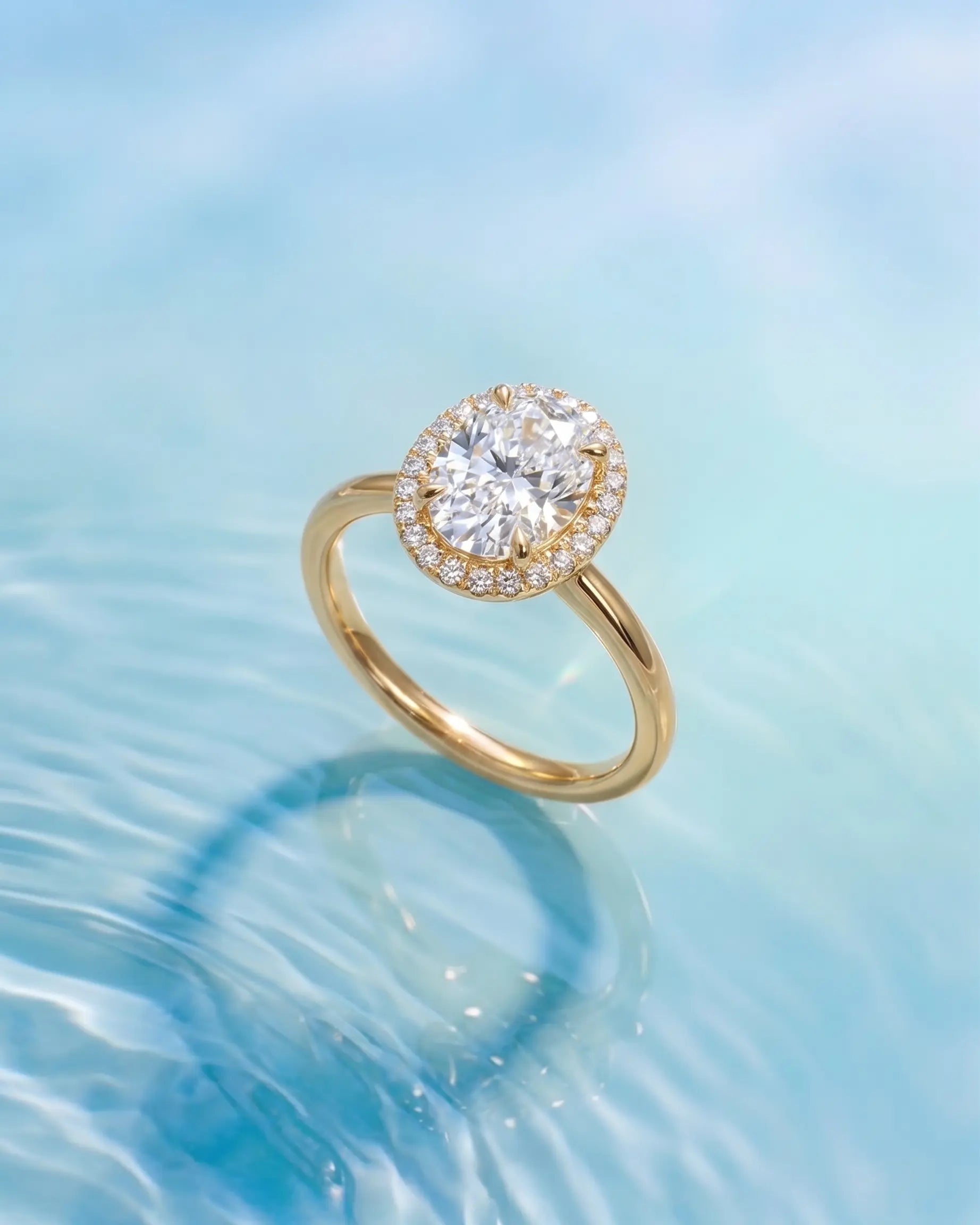 halo diamond engagement rings for women