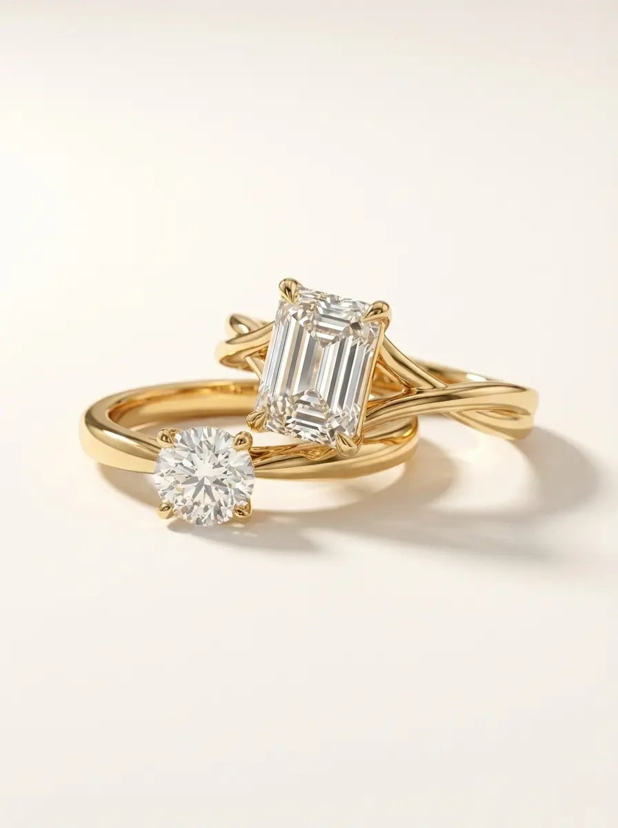 lab grown diamond engagement rings | ethical diamond rings for women