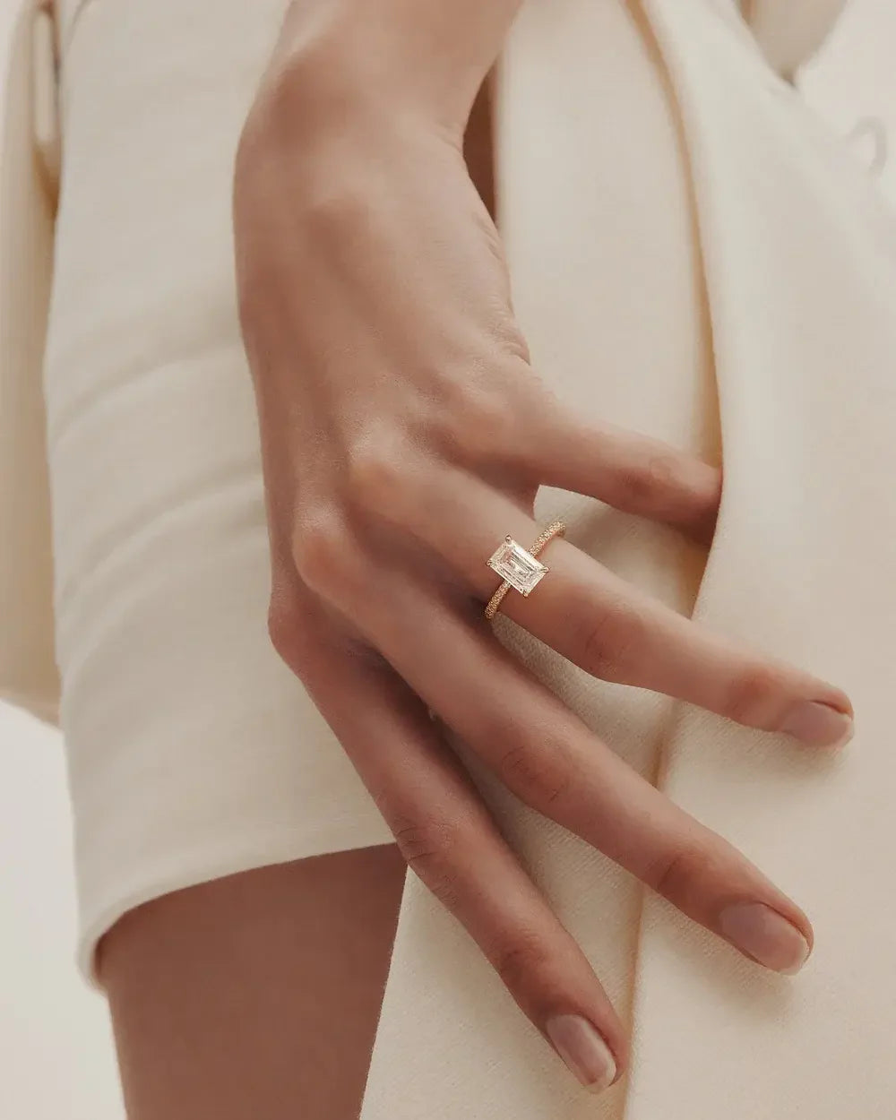 pave engagement rings