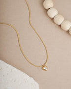 0.21 CT Heart Cut Moissanite Diamond Solitaire Pendant Necklace