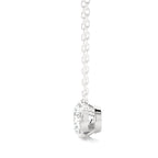 1.03 CT Round Cut Moissanite Diamond Solitaire Pendant Necklace