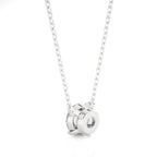 1.03 CT Round Cut Moissanite Diamond Solitaire Pendant Necklace