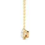 1.03 CT Round Cut Moissanite Diamond Solitaire Pendant Necklace