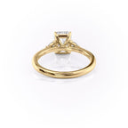 2 CT - 4 CT Radiant Cut Three Stone Moissanite Engagement Ring