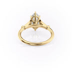 2 CT - 2.5 CT Marquise Cut Art Deco Style Moissanite Engagement Ring