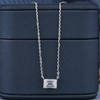 0.5 - 5.00 CT Emerald Cut Moissanite Diamond Solitaire Pendant Necklace