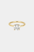 1.5 CT - 2.5 CT Round Cut Lab grown Diamond Solitaire Engagement Ring
