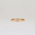 0.08 CT - 2.08 CT Marquise Cut Lab grown Diamond Solitaire Bezel Setting Engagement Ring