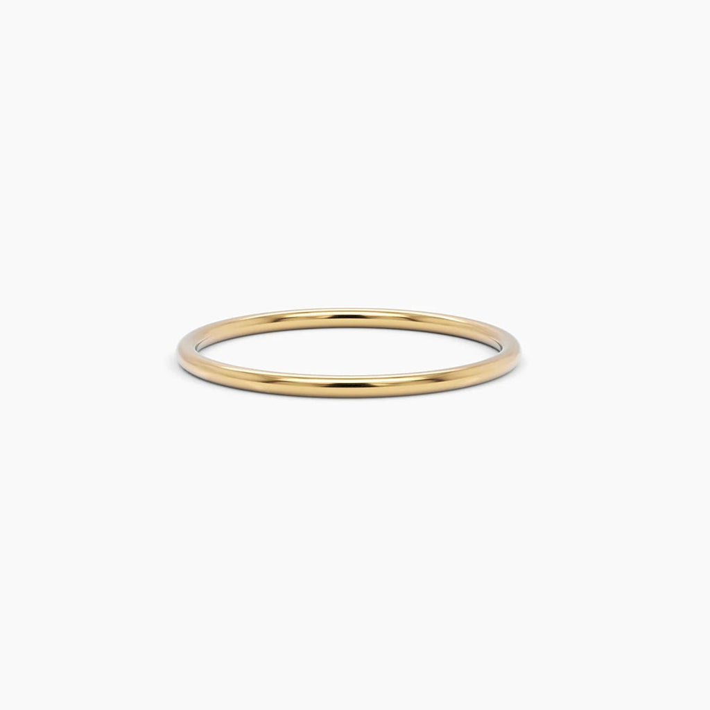 Plain Slim Wedding Band