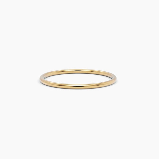 Plain Slim Wedding Band
