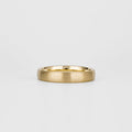 Plain Brushed Matte Wedding Band For Men