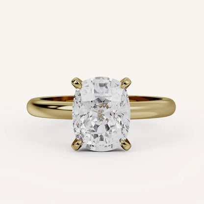 1.5 CT - 3 CT Oval Cut Lab grown Diamond Solitaire Engagement Ring