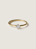 0.3 CT - 2.3 CT Round Cut Lab grown Diamond Solitaire Engagement Ring