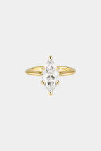 1.8 CT - 2.5 CT Marquise Cut Lab grown Diamond Solitaire Engagement Ring
