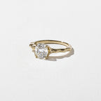 1.35 CT - 3.35 CT Cushion Cut Lab grown Diamond Solitaire Engagement Ring