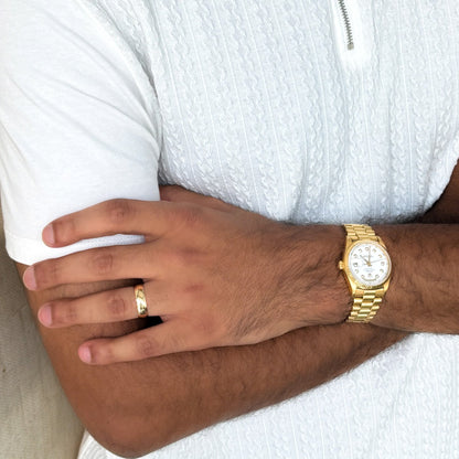 Harper Plain Wedding Band For Men