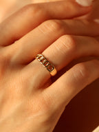 Unique Chained Style Wedding Band