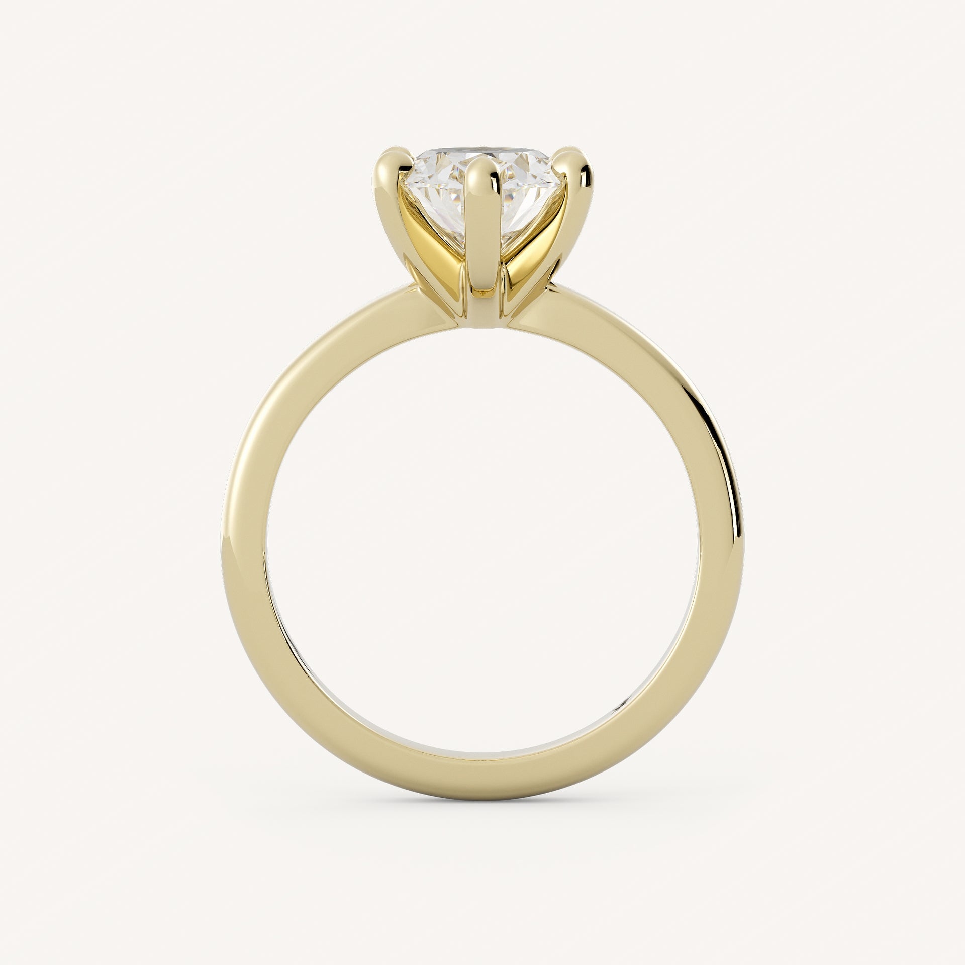0.75 CT - 2.5 CT Oval Cut Lab grown Diamond Solitaire Stone Engagement Ring