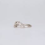 0.48 TCW Tapered Baguette & Round CVD Diamond Fire Cracker Curved Wedding Band