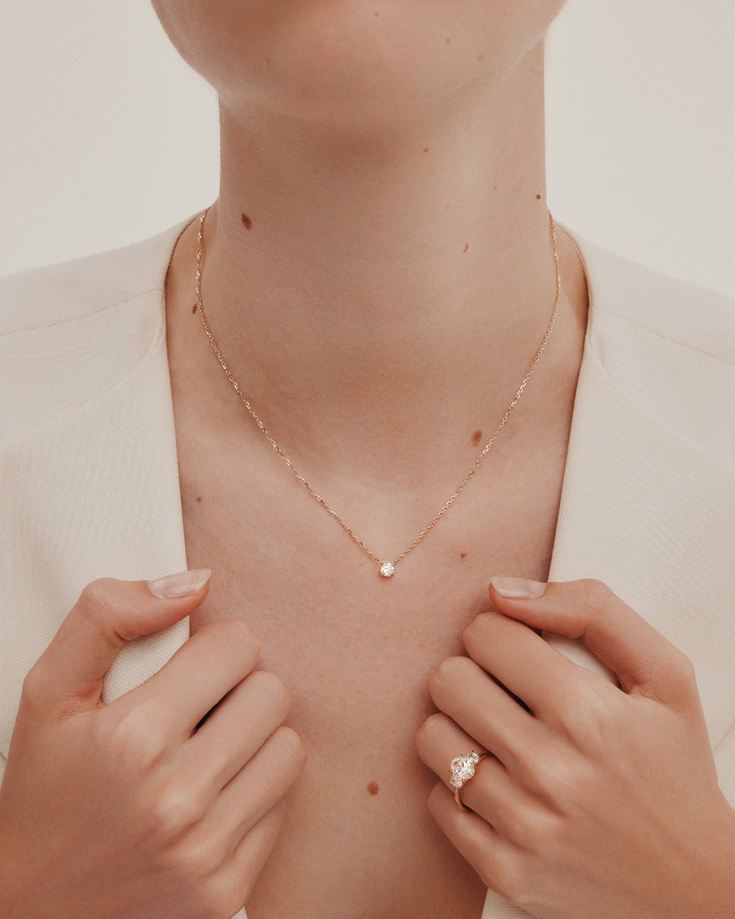 1 CT - 2 CT Oval Cut Lab grown Diamond Three Stone Engagement Ring