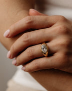 2.18 CT Oval Cut Lab grown Diamond Flush Setting Engagement Ring