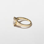 1.09 CT -3.09 CT Emerald Cut Lab grown Diamond Half Bezel Solitaire Engagement Ring
