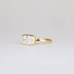 2.01 CT - 3.01 CT Radiant Cut Lab grown Diamond Solitaire Engagement Ring