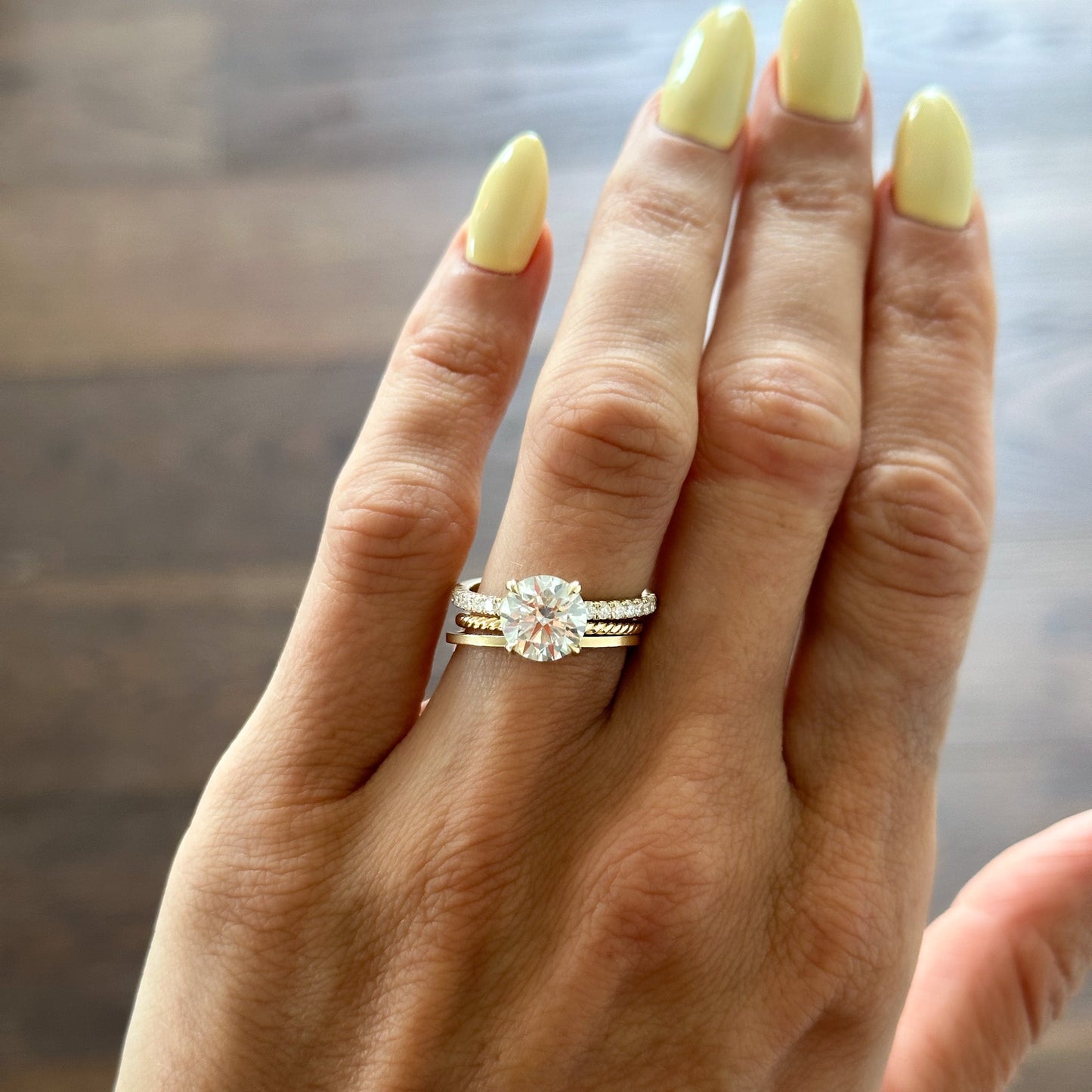 Twisted Rope Wedding Band