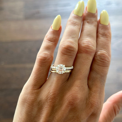 Twisted Rope Wedding Band