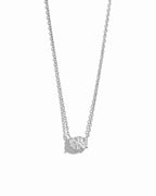 1.32 CT Oval Cut Moissanite Diamond Solitaire Pendant Necklace