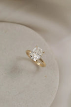 1.5 CT - 3 CT Oval Cut Lab grown Diamond Solitaire Engagement Ring