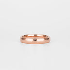 Plain Classic Polished Wedding Band For Men