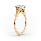 2 CT - 2.5 CT Marquise Cut Art Deco Style Moissanite Engagement Ring