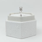 1 CT Round Cut Nature Inspired Moissanite Engagement Ring