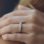 0.61 TCW Multi Shape CVD Diamond Wedding Band