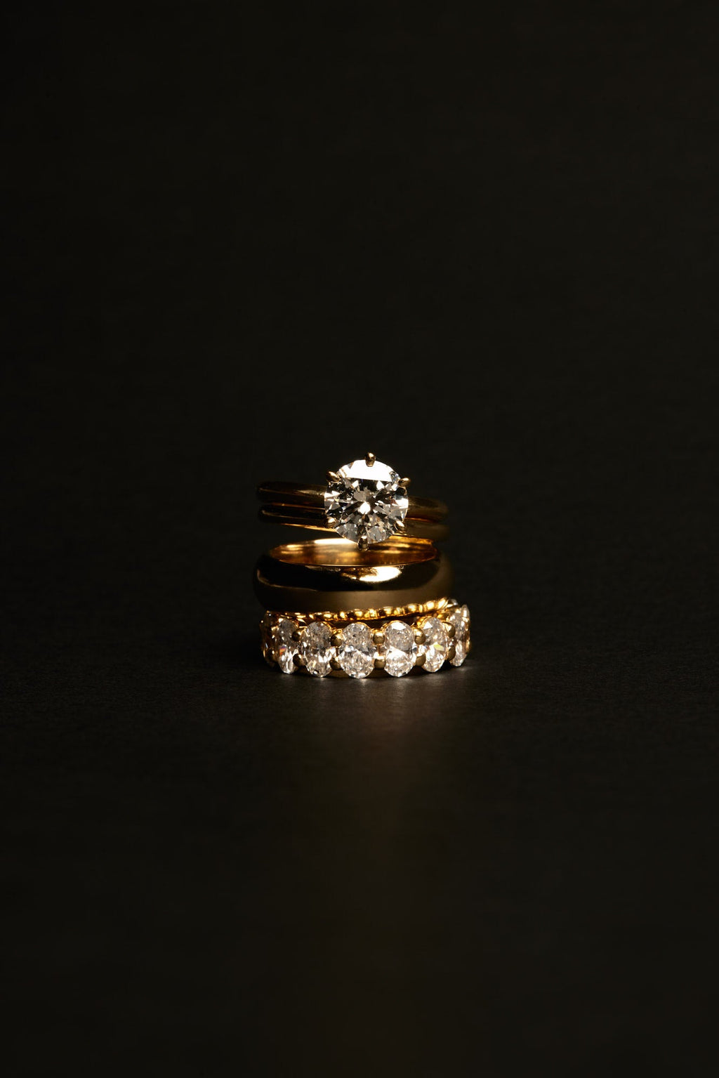 1.5 CT - 2.5 CT Round Cut Lab grown Diamond Solitaire Engagement Ring