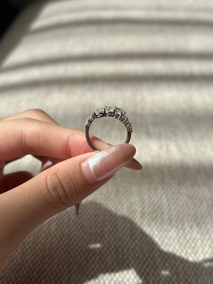 Round CVD Diamond Open Wedding Band