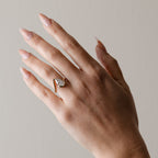 2.20 CT - 3.20 CT Pear Cut Lab grown Diamond Solitaire Engagement Ring