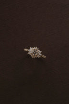 0.85 CT - 1.25 CT Round Cut Lab grown Diamond Halo & Pave Setting Engagement Ring
