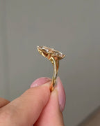 2.79 CT Marquise Cut Lab grown Diamond Solitaire Engagement Ring