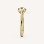1 CT - 3 CT Round Cut Lab grown Diamond Solitaire Engagement Ring
