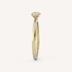 0.75 CT - 1.5 CT East-West Marquise Cut Lab grown Diamond Solitaire Engagement Ring