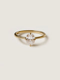 1 CT - 3 CT Oval Cut Lab grown Diamond Solitaire Engagement Ring