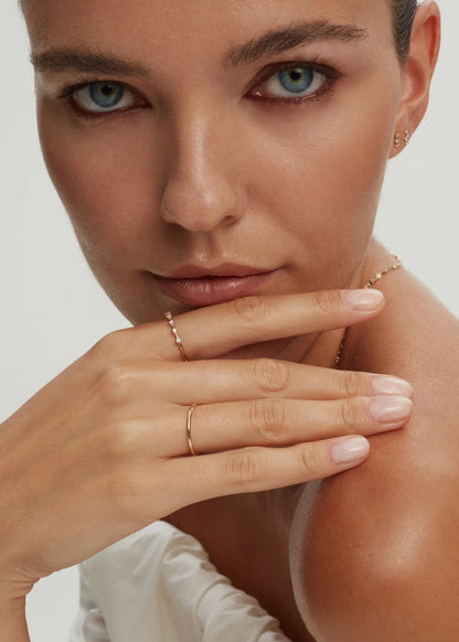 Plain Slim Wedding Band