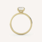 1.5 CT - 3 CT Emerald Cut Lab grown Diamond Solitaire Engagement Ring