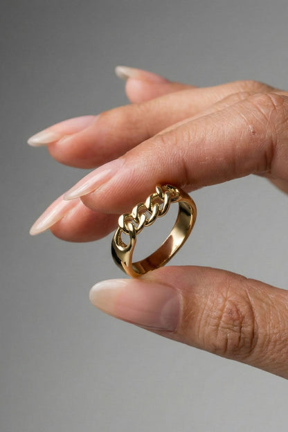 Unique Chained Style Wedding Band