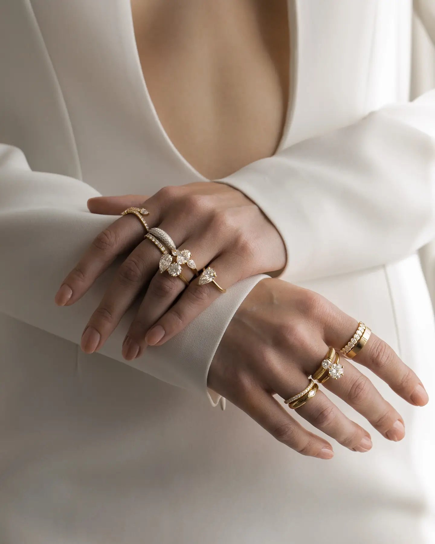 Shop Engagement Rings | Gold Wedding Bands | Bands For Him | Fortevia jewels