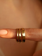 Plain Polished Wedding Band For Men